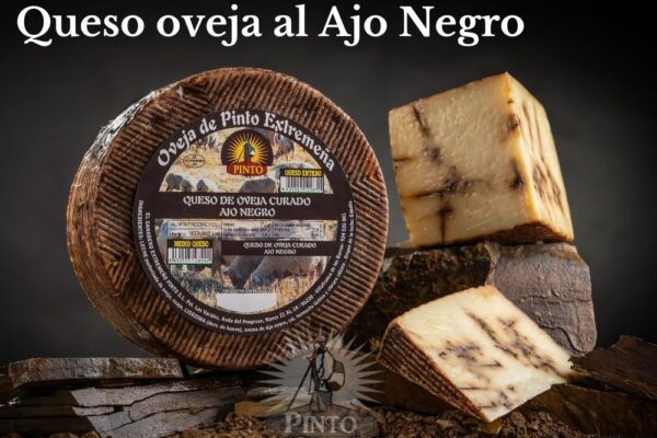 QUESO DE OVEJA GRAN RESERVA CON AJO NEGRO