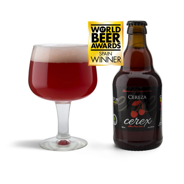 CERVEZA ARTESANAL CEREX DE CEREZA (330 ML)