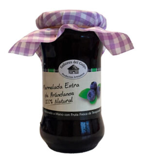 Mermelada de arándanos 100% natural Guijo 400 GR