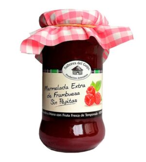 Mermelada de frambuesa sin pepitas Guijo 400 GR